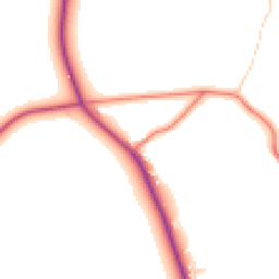 Daytime road noise heatmap for SK11 0QA