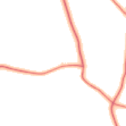 Daytime road noise heatmap for SK11 0QL