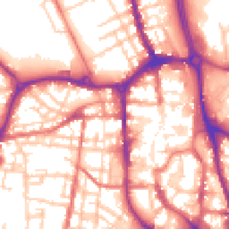 Daytime road noise heatmap for SK11 6DG