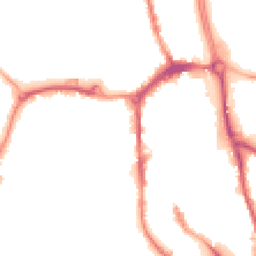 Night-time road noise heatmap for SK11 6DG