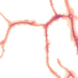 Night-time road noise heatmap for SK11 6GH