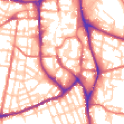 Daytime road noise heatmap for SK11 6JJ