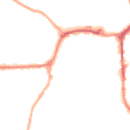 Night-time road noise heatmap for SK11 6PT