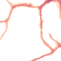 Night-time road noise heatmap for SK11 6QY