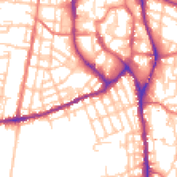 Daytime road noise heatmap for SK11 6UN