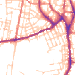 Daytime road noise heatmap for SK11 8AT