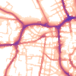 Daytime road noise heatmap for SK11 8DG