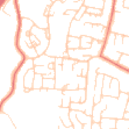 Daytime road noise heatmap for SK11 8PH