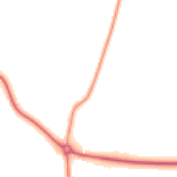 Night-time road noise heatmap for SK11 9AP