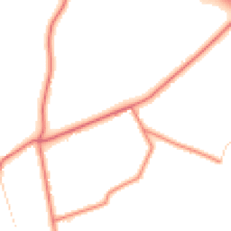Daytime road noise heatmap for SK11 9BG