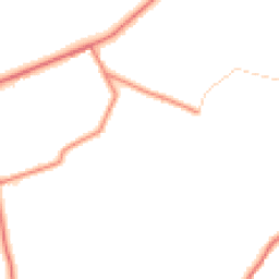 Daytime road noise heatmap for SK11 9BH