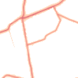 Daytime road noise heatmap for SK11 9BJ