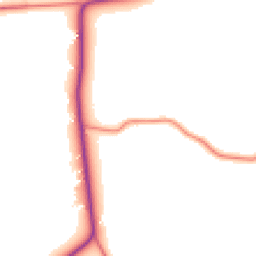 Daytime road noise heatmap for SK11 9DQ