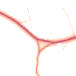 Daytime road noise heatmap for SK11 9EA