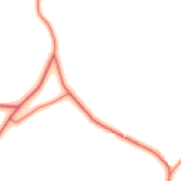 Daytime road noise heatmap for SK11 9EF