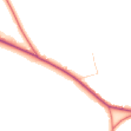 Daytime road noise heatmap for SK11 9EL