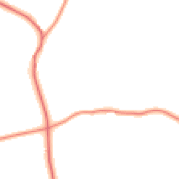 Daytime road noise heatmap for SK11 9HT