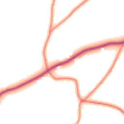 Daytime road noise heatmap for SK11 9LL