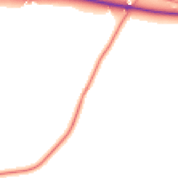 Daytime road noise heatmap for SK11 9PH