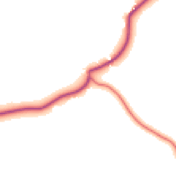 Daytime road noise heatmap for SK11 9PT