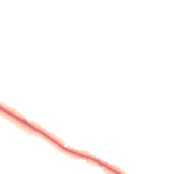 Night-time road noise heatmap for SK11 9SJ