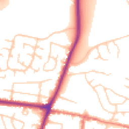 Daytime road noise heatmap for SK12 1AG