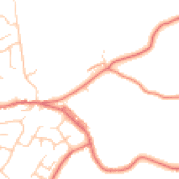 Daytime road noise heatmap for SK12 1AH