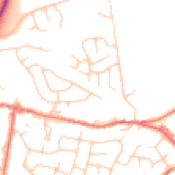 Daytime road noise heatmap for SK12 1AS