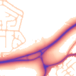 Daytime road noise heatmap for SK12 1BE