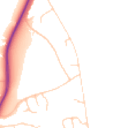 Daytime road noise heatmap for SK12 1BU