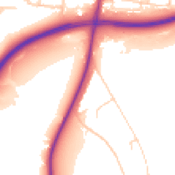 Daytime road noise heatmap for SK12 1BY