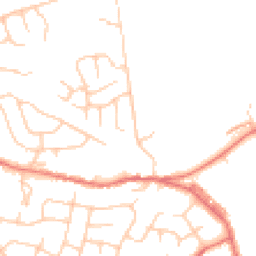 Daytime road noise heatmap for SK12 1DF