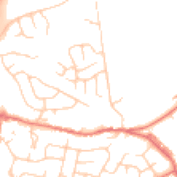 Daytime road noise heatmap for SK12 1DN