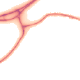 Night-time road noise heatmap for SK12 1FH