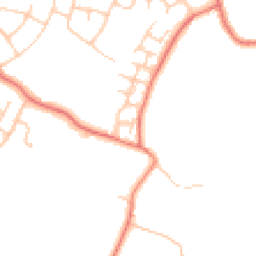 Daytime road noise heatmap for SK12 1XA