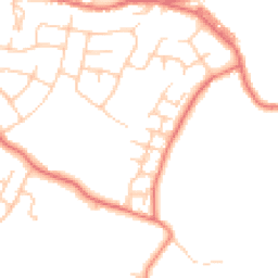 Daytime road noise heatmap for SK12 1XD