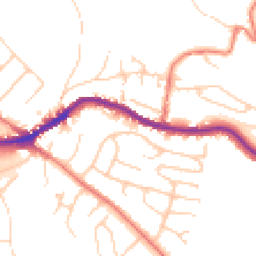 Daytime road noise heatmap for SK12 2BE