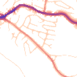 Daytime road noise heatmap for SK12 2DG