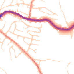 Daytime road noise heatmap for SK12 2DP