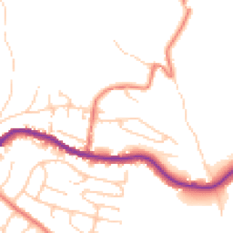 Daytime road noise heatmap for SK12 2GD