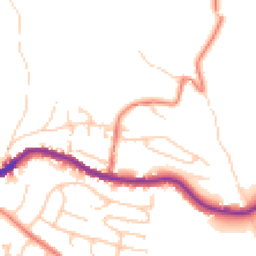 Daytime road noise heatmap for SK12 2GE