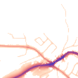 Daytime road noise heatmap for SK12 2JJ