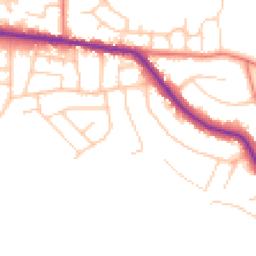 Daytime road noise heatmap for SK12 2ND