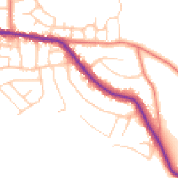 Daytime road noise heatmap for SK12 2NL