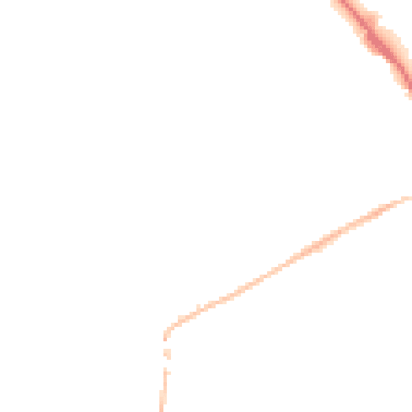 Night-time road noise heatmap for SK13 0AD