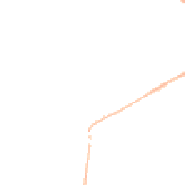 Night-time road noise heatmap for SK13 0AU
