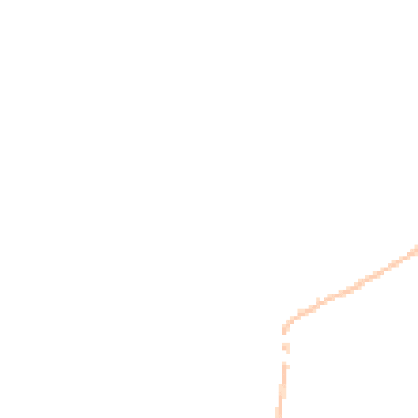 Night-time road noise heatmap for SK13 0DB