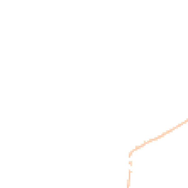 Night-time road noise heatmap for SK13 0DF
