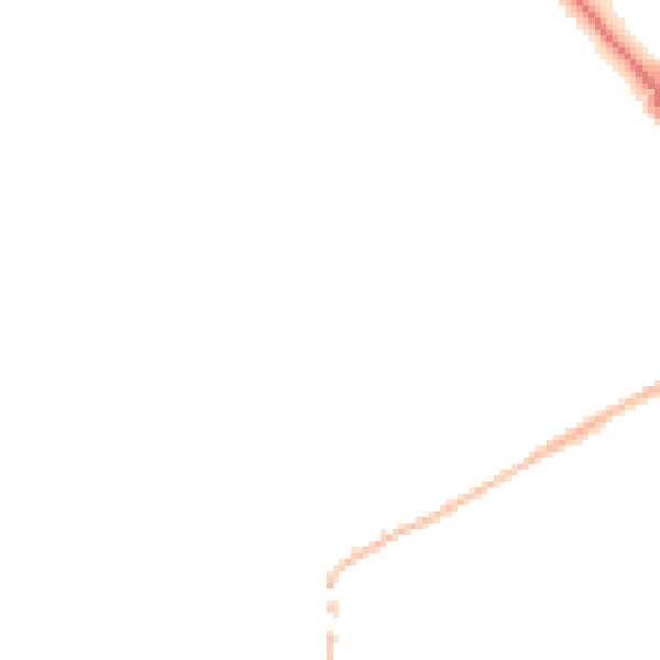 Night-time road noise heatmap for SK13 0EB