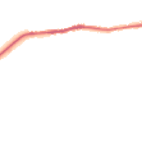 Night-time road noise heatmap for SK13 1AD
